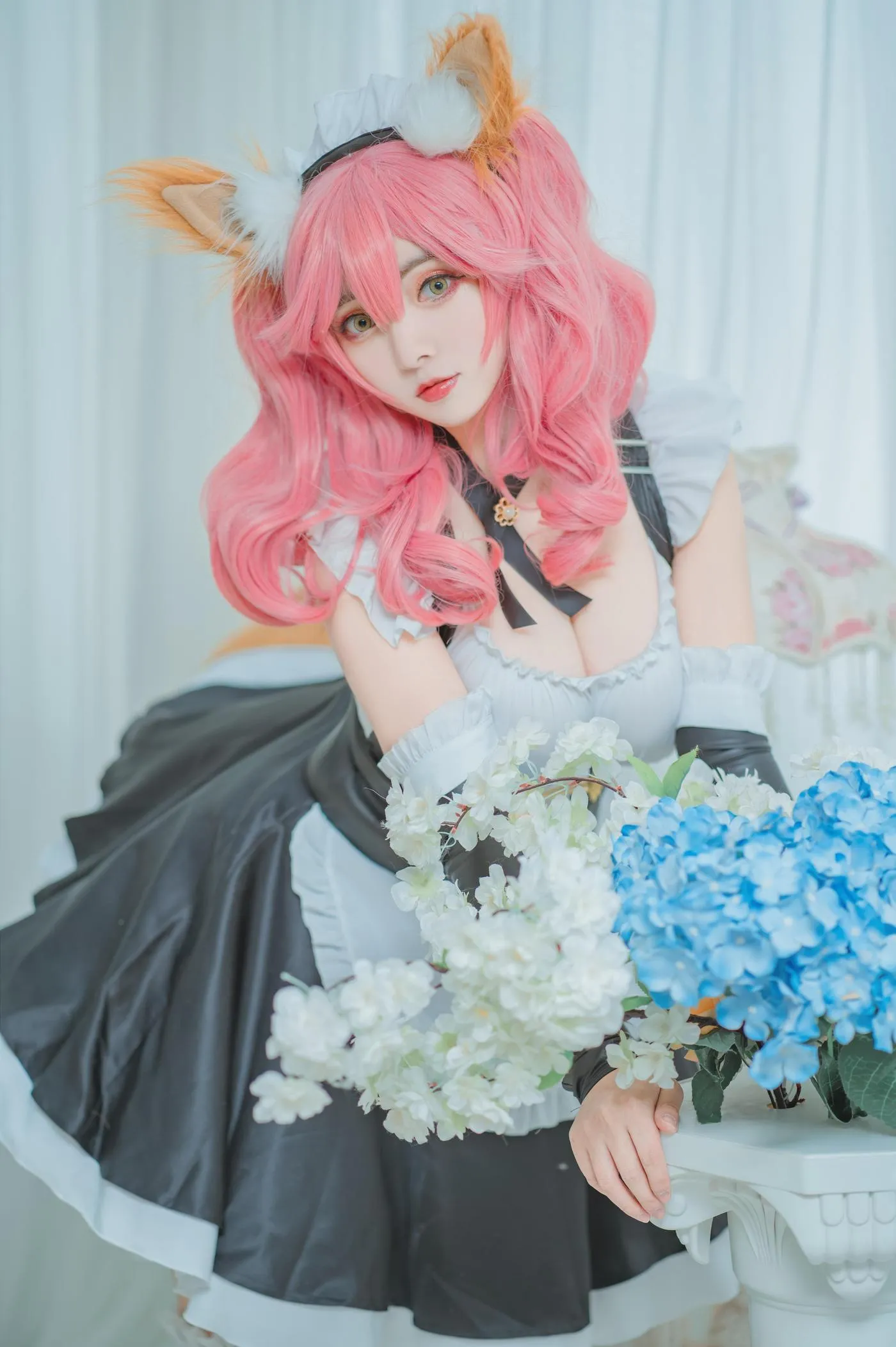 斯文文文文 – NO.40 FATEGRAND ORDER玉藻前FATE」COS兽耳双马尾 [11P]插图6