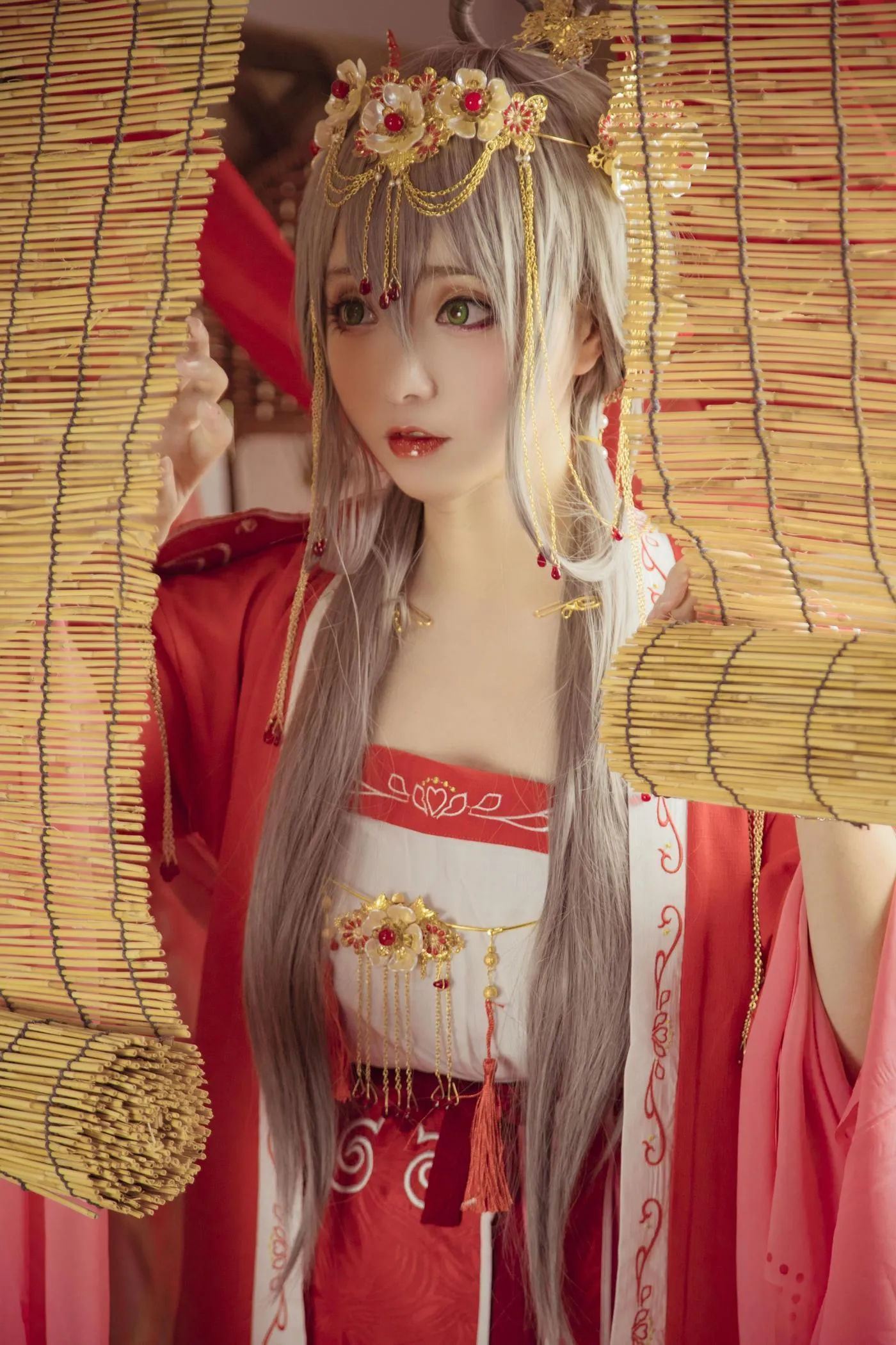 斯文文文文 – NO.62 VOCALOID COS洛天依落花霁婚服 [13P]插图7