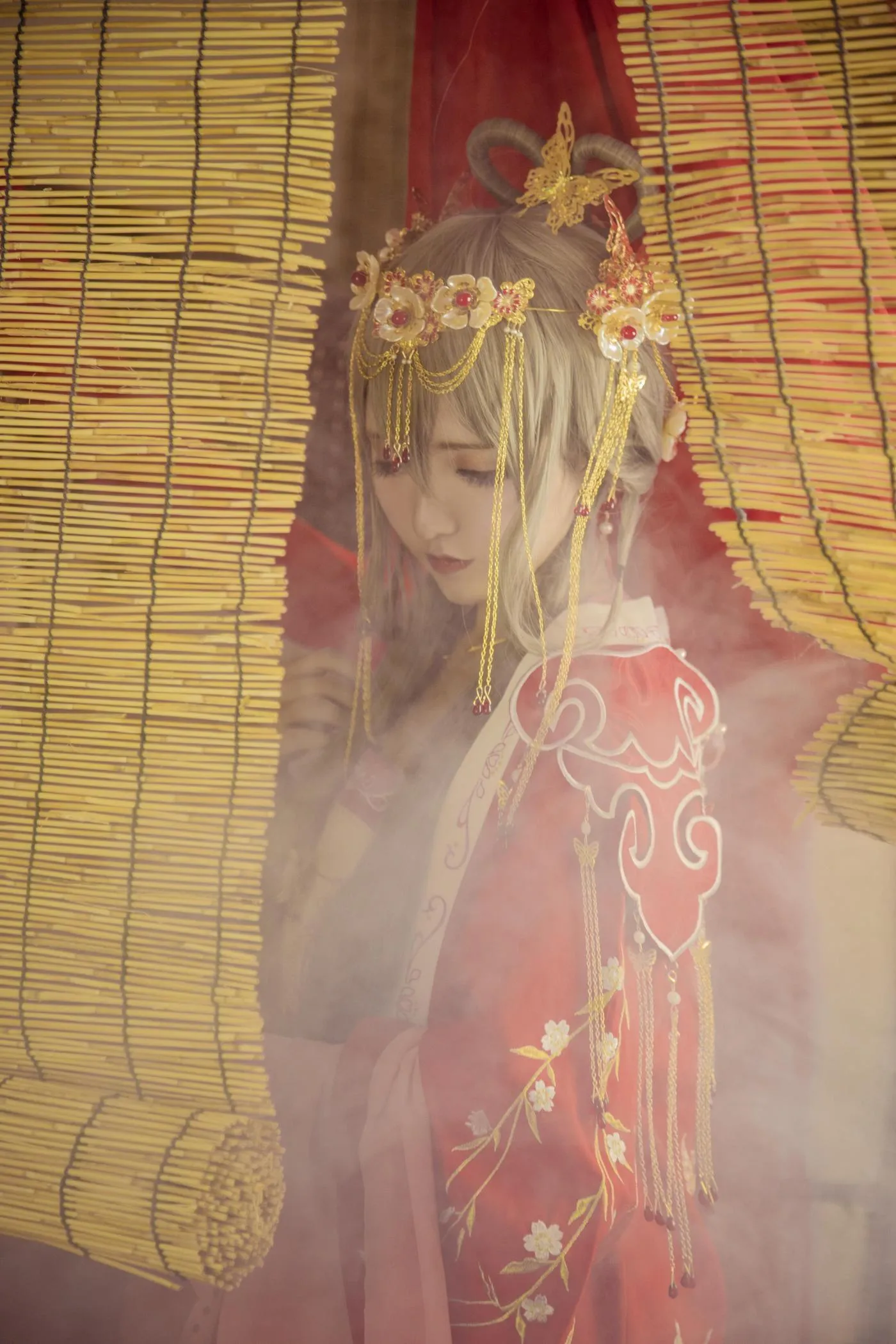 斯文文文文 – NO.62 VOCALOID COS洛天依落花霁婚服 [13P]插图8