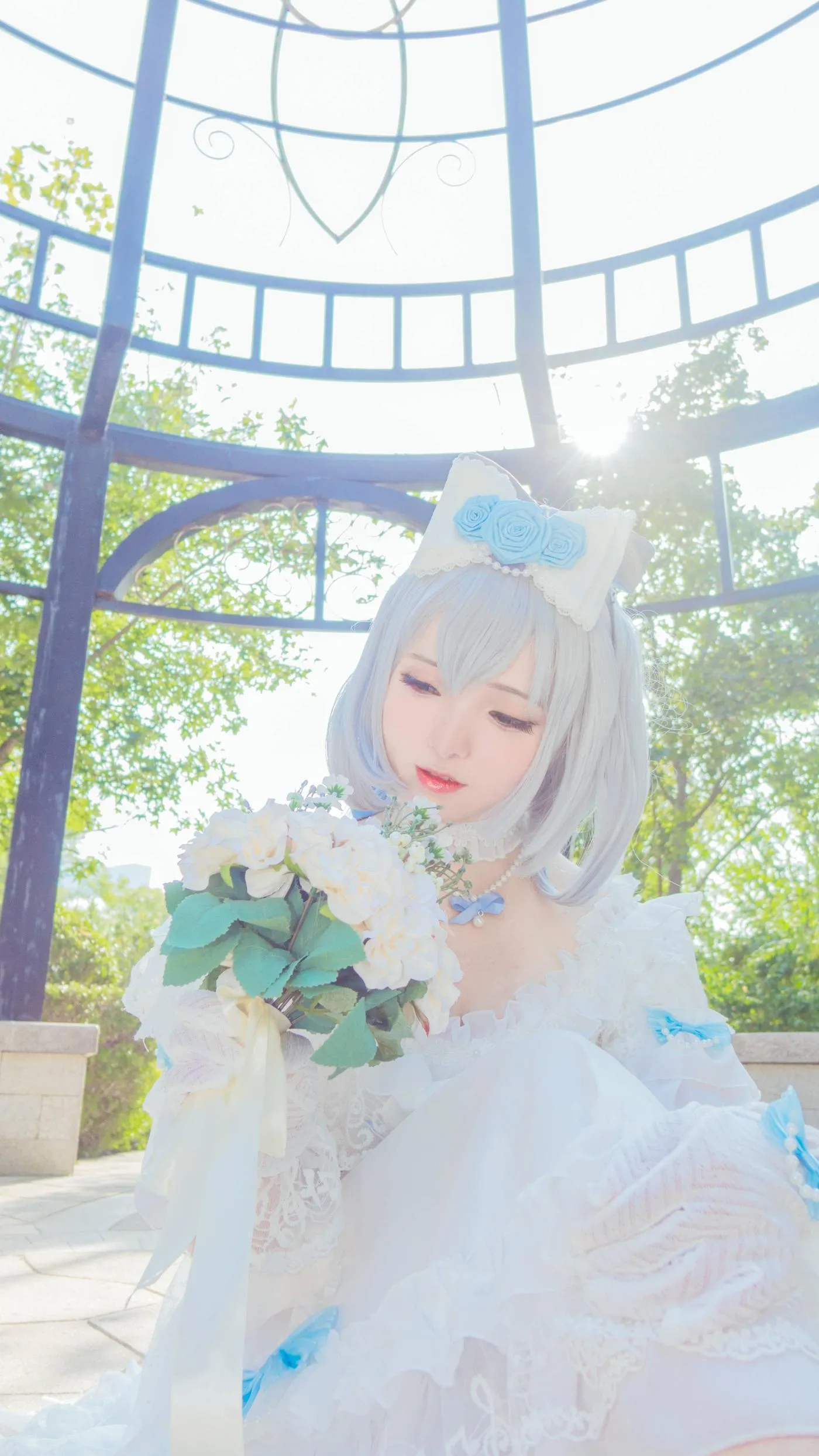 斯文文文文 – NO.64 VOCALOID COS御姐洛天依花嫁 [13P]插图