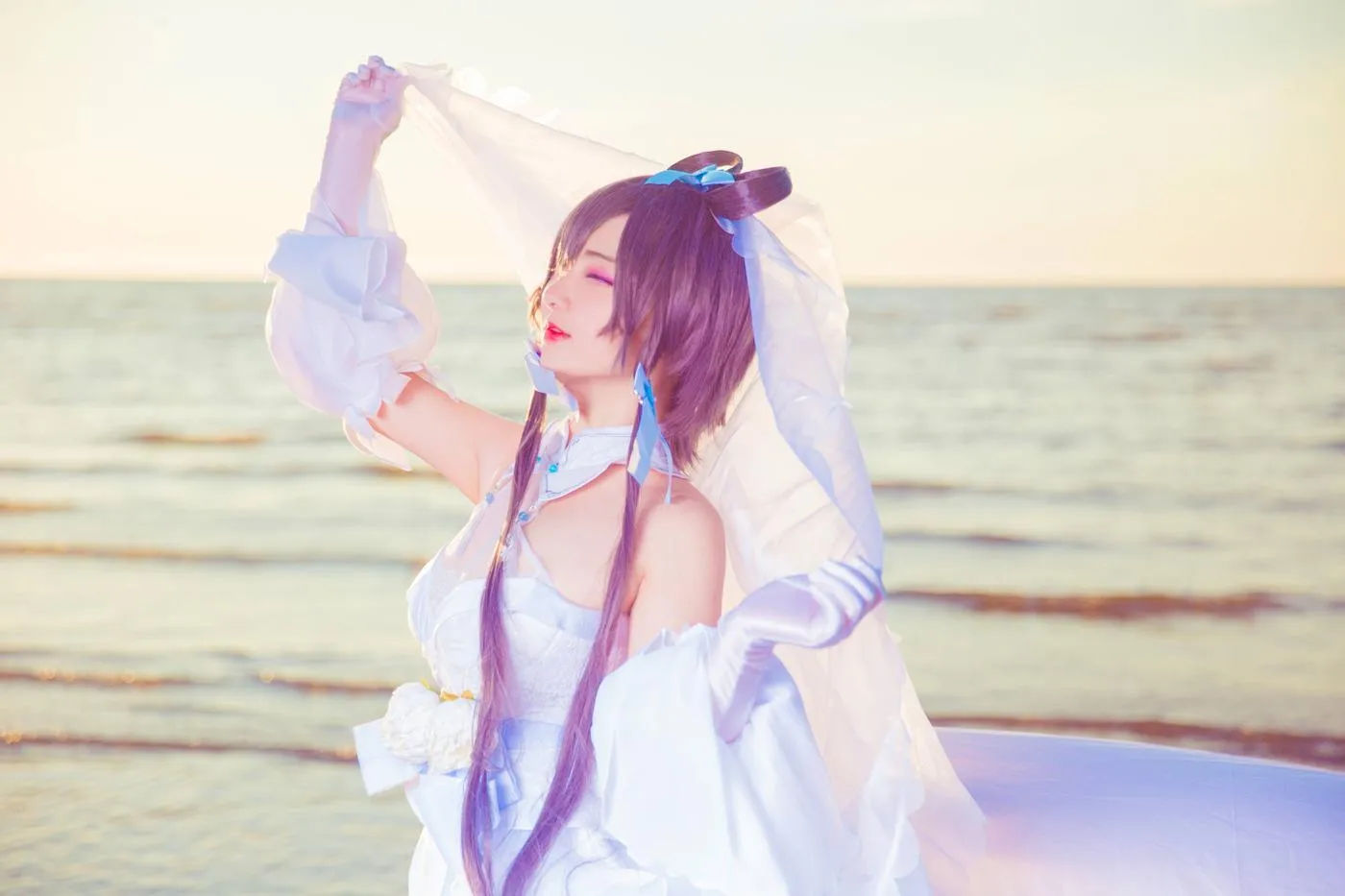 斯文文文文 – NO.68 VOCALOIDCOS洛天依御姐美如画花嫁 [21P]插图2