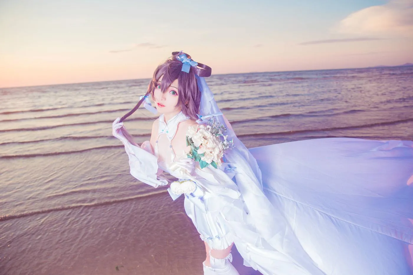 斯文文文文 – NO.68 VOCALOIDCOS洛天依御姐美如画花嫁 [21P]插图5