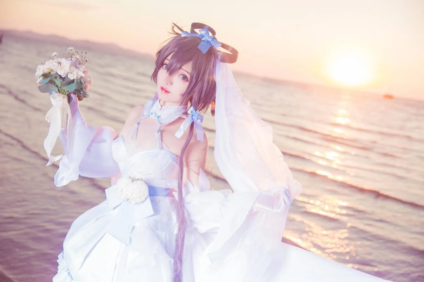斯文文文文 – NO.68 VOCALOIDCOS洛天依御姐美如画花嫁 [21P]插图