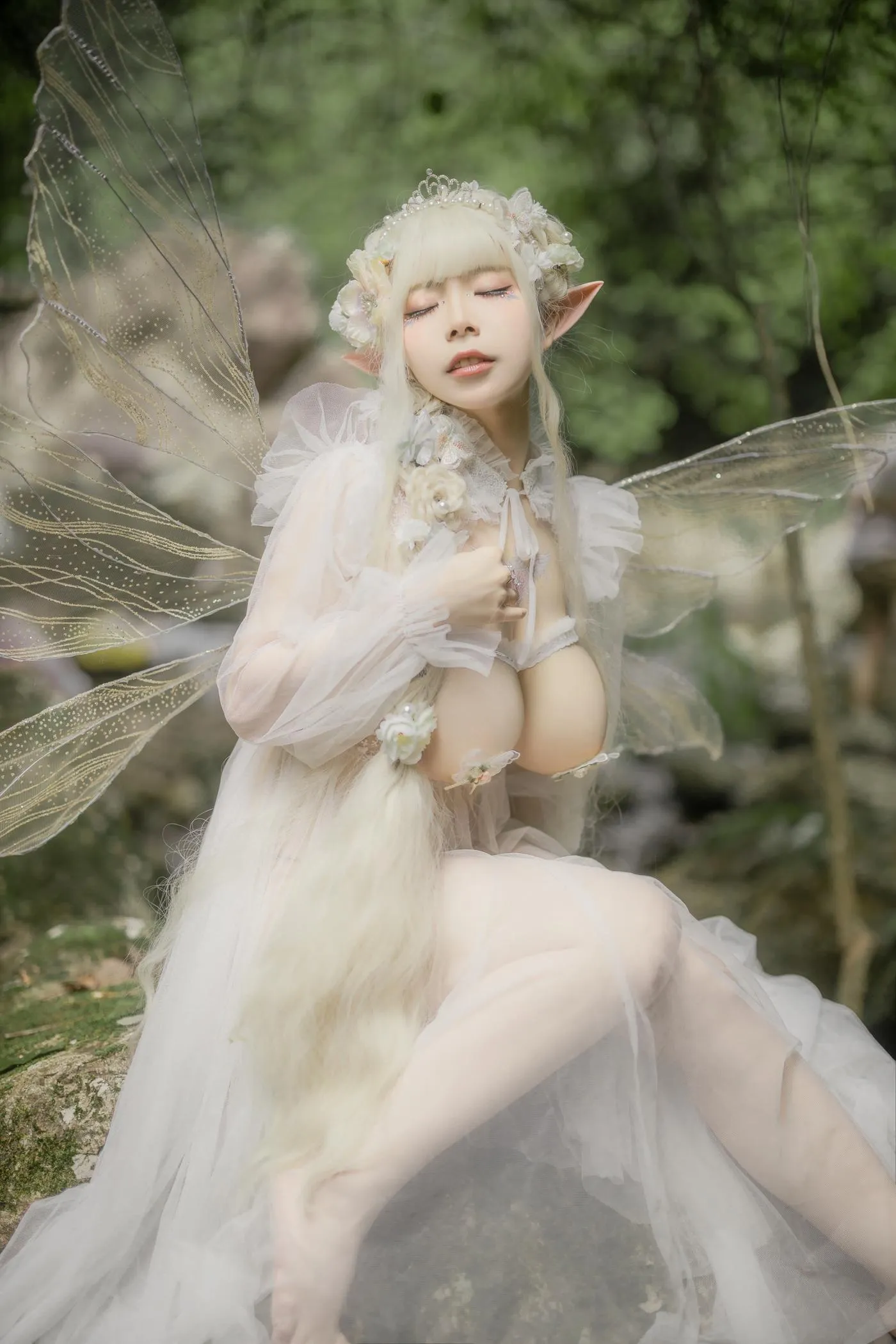 无颜小天使wy – NO.13 林中精灵 [38P]插图4