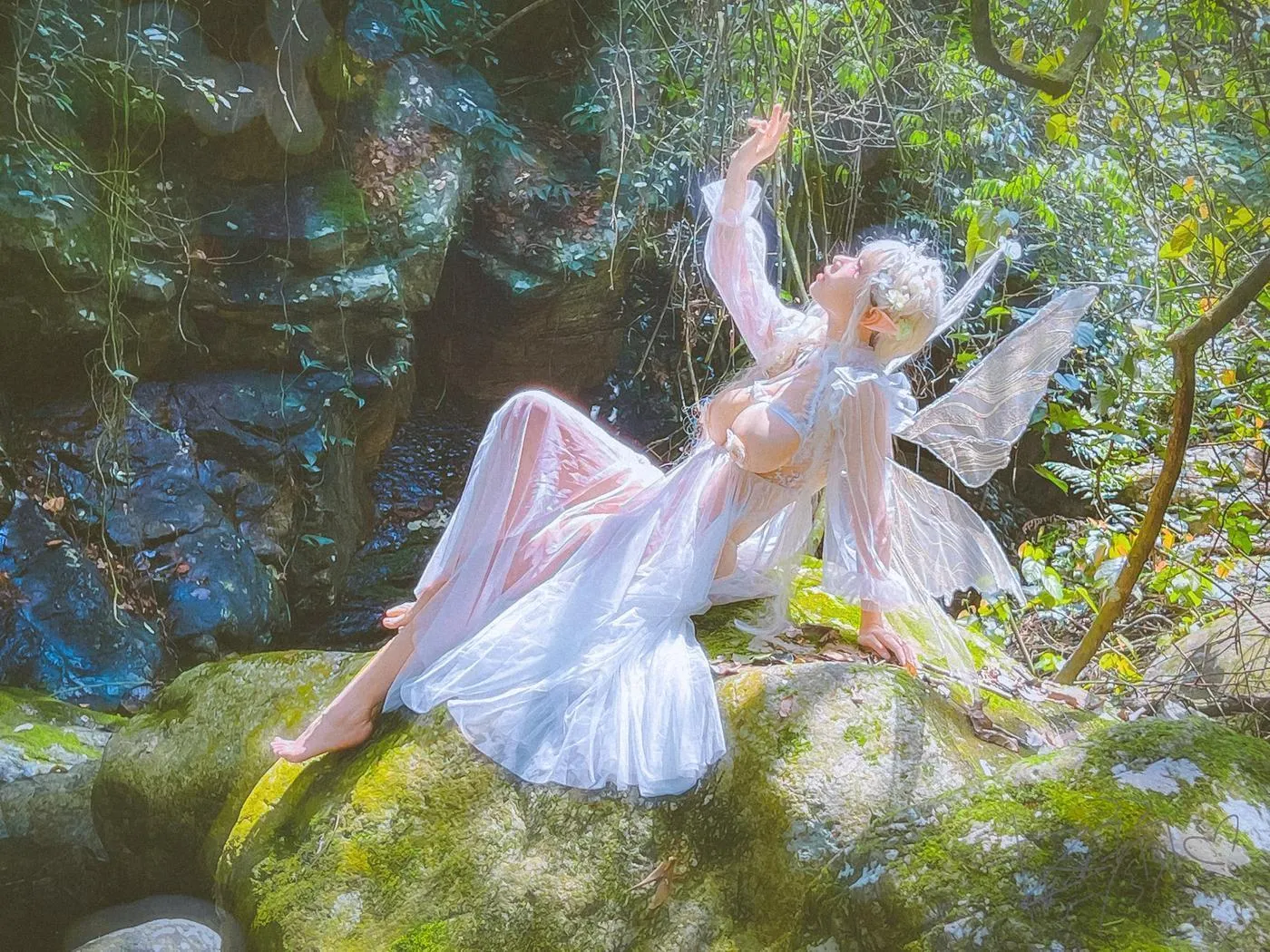 无颜小天使wy – NO.13 林中精灵-自拍 [74P]插图1