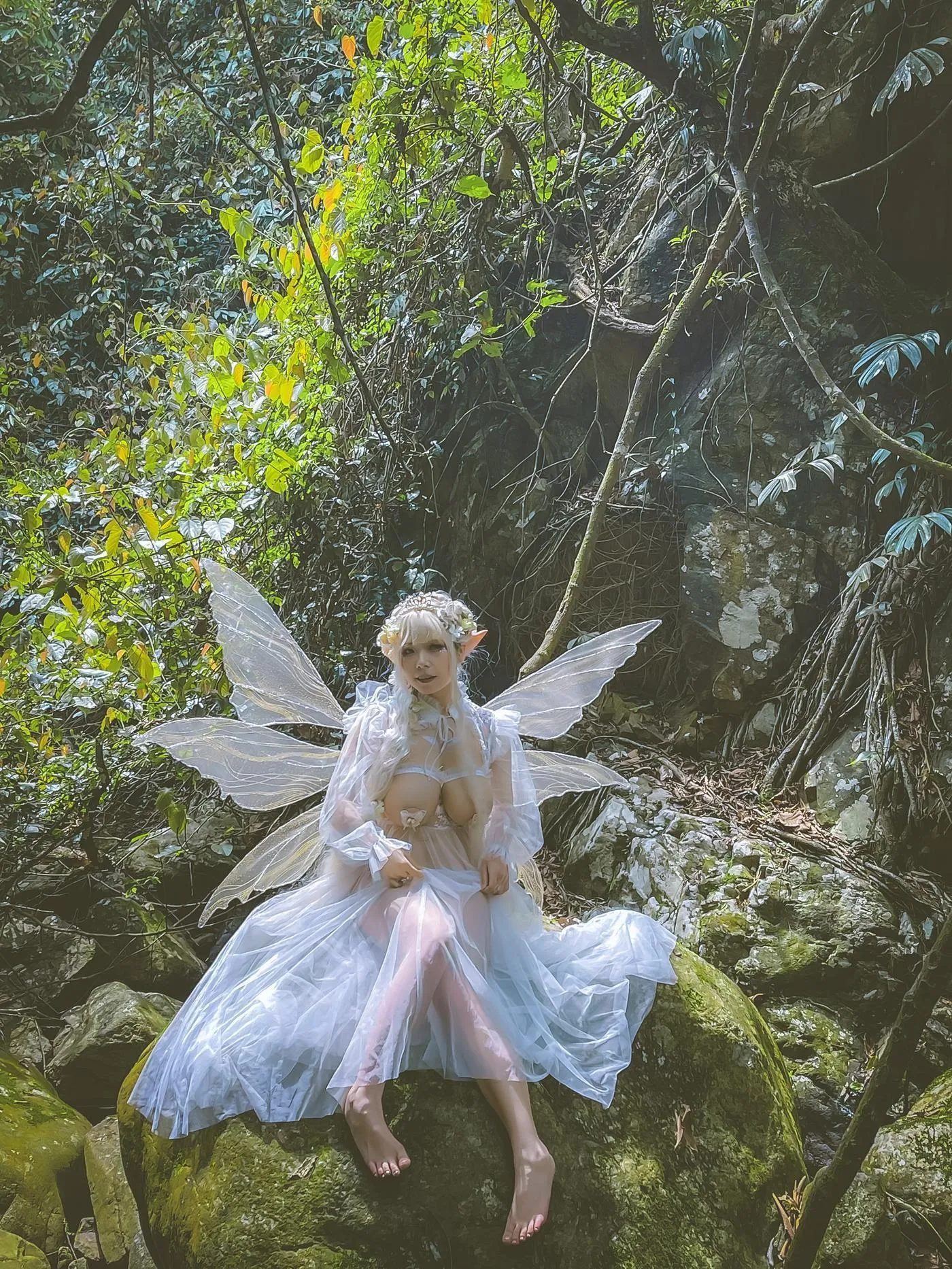 无颜小天使wy – NO.13 林中精灵-自拍 [74P]插图2