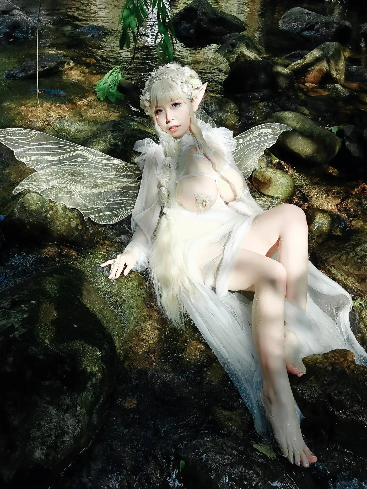 无颜小天使wy – NO.13 林中精灵-自拍 [74P]插图3