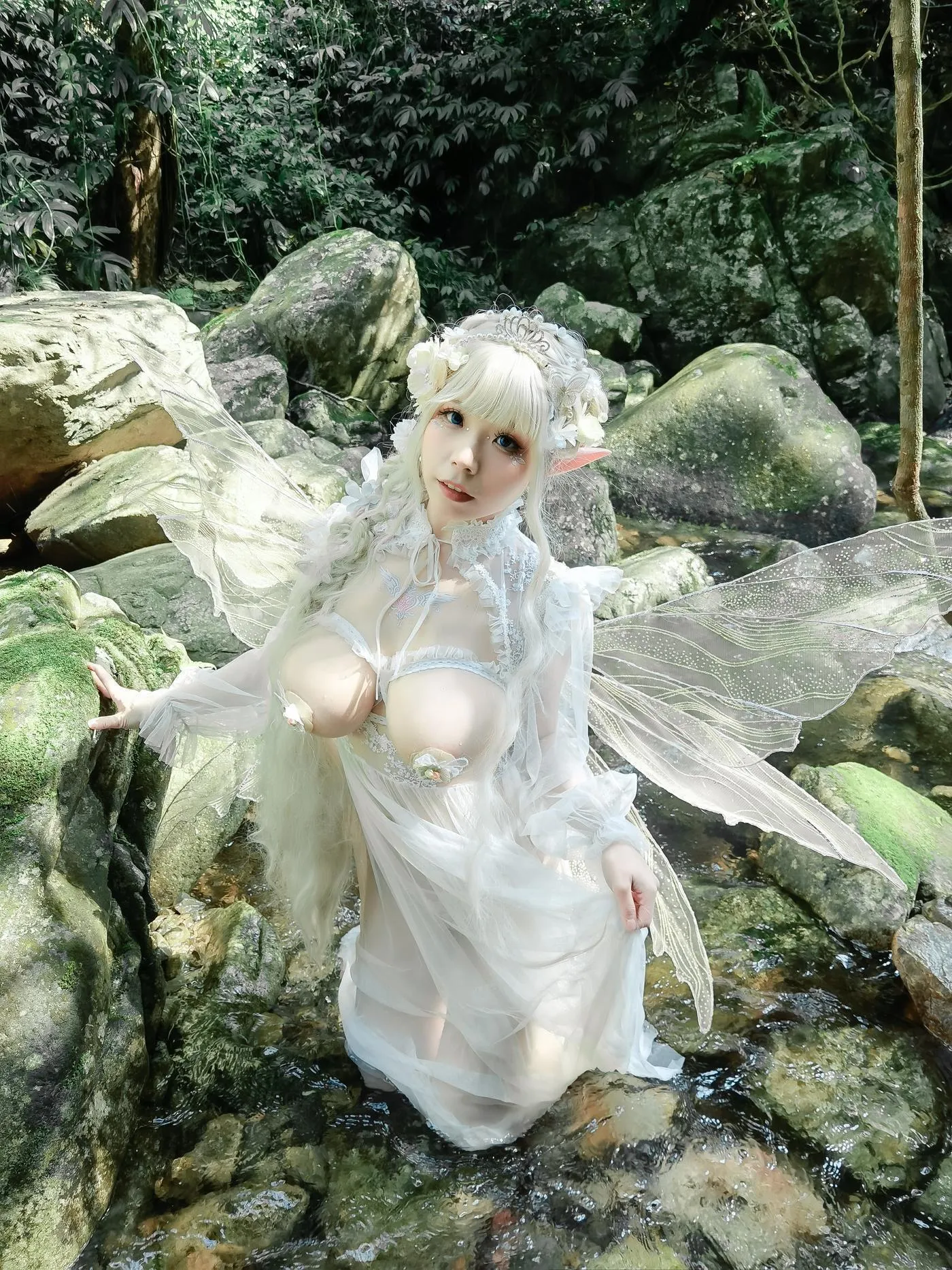 无颜小天使wy – NO.13 林中精灵-自拍 [74P]插图7