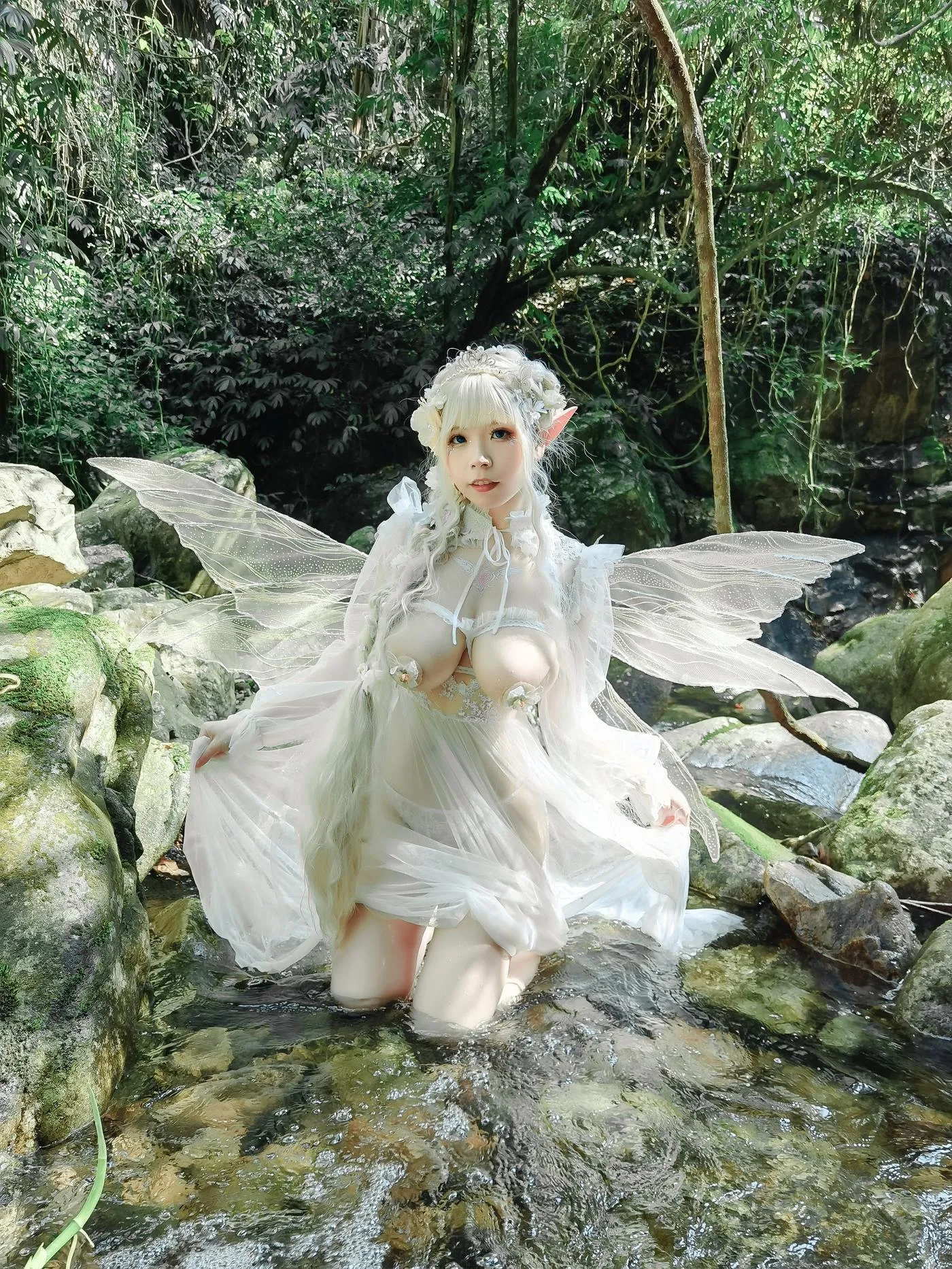 无颜小天使wy – NO.13 林中精灵-自拍 [74P]插图9
