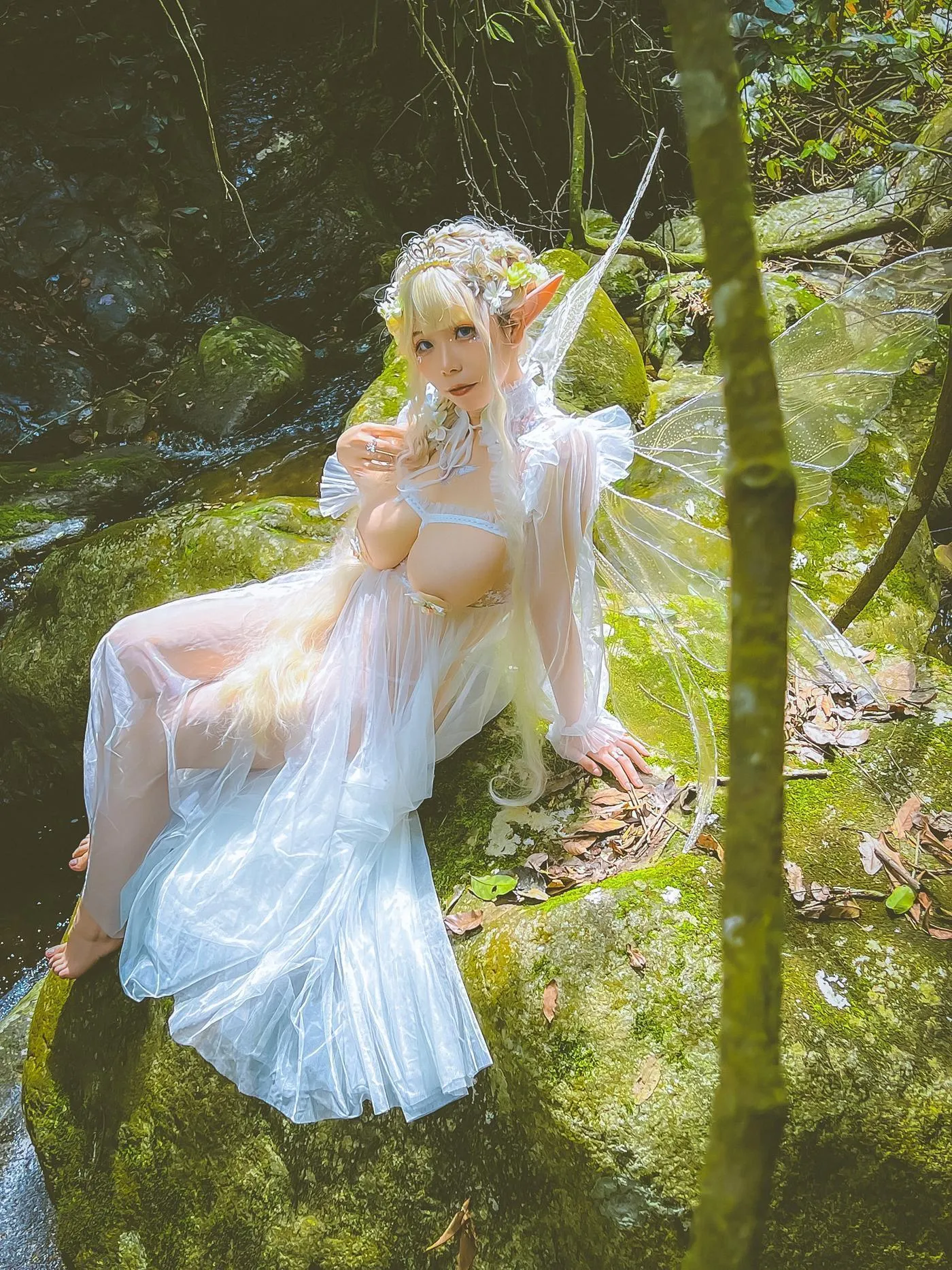 无颜小天使wy – NO.13 林中精灵-自拍 [74P]插图