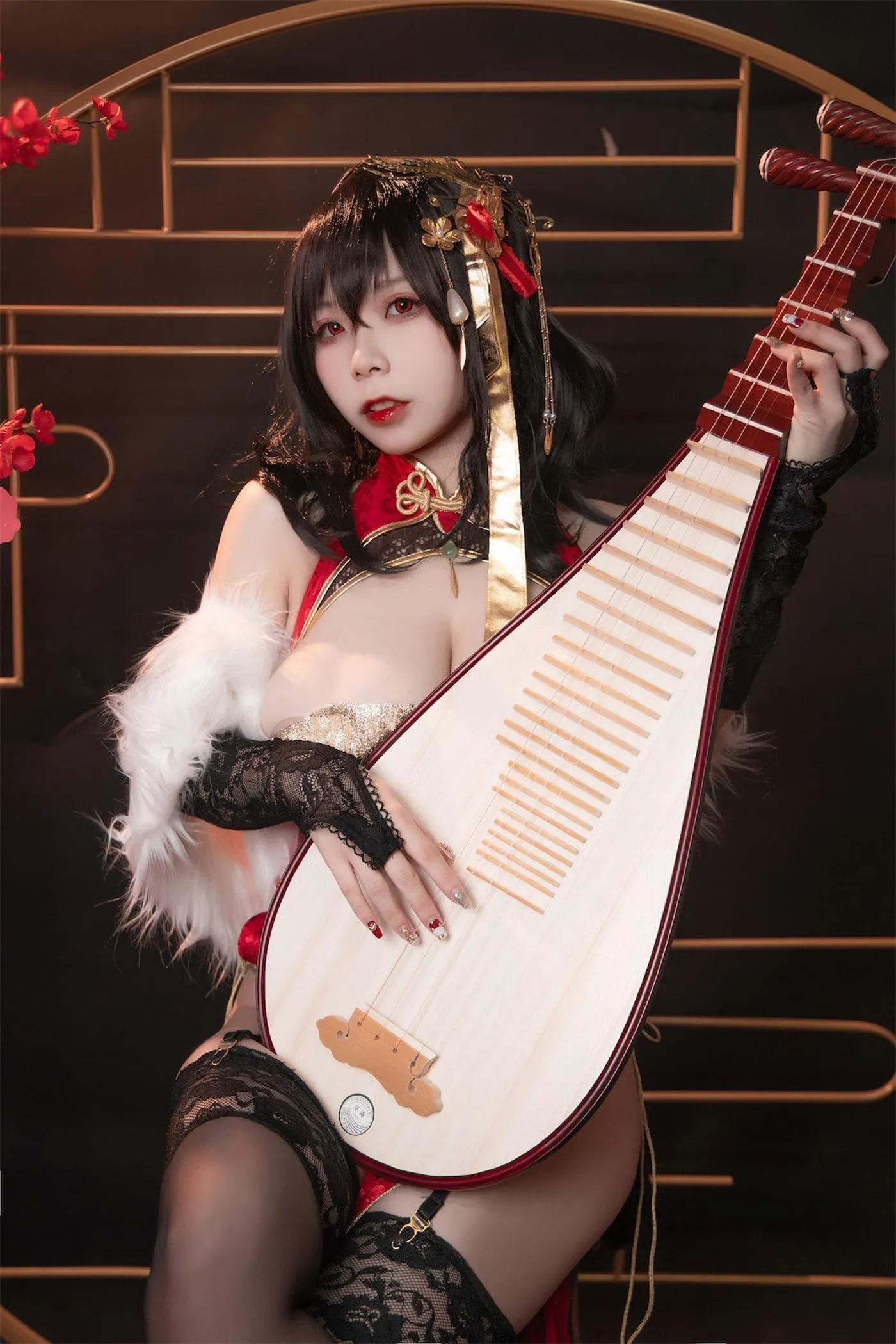 无颜小天使wy – NO.16 碧蓝航线 大凤红旗袍 [58P]插图