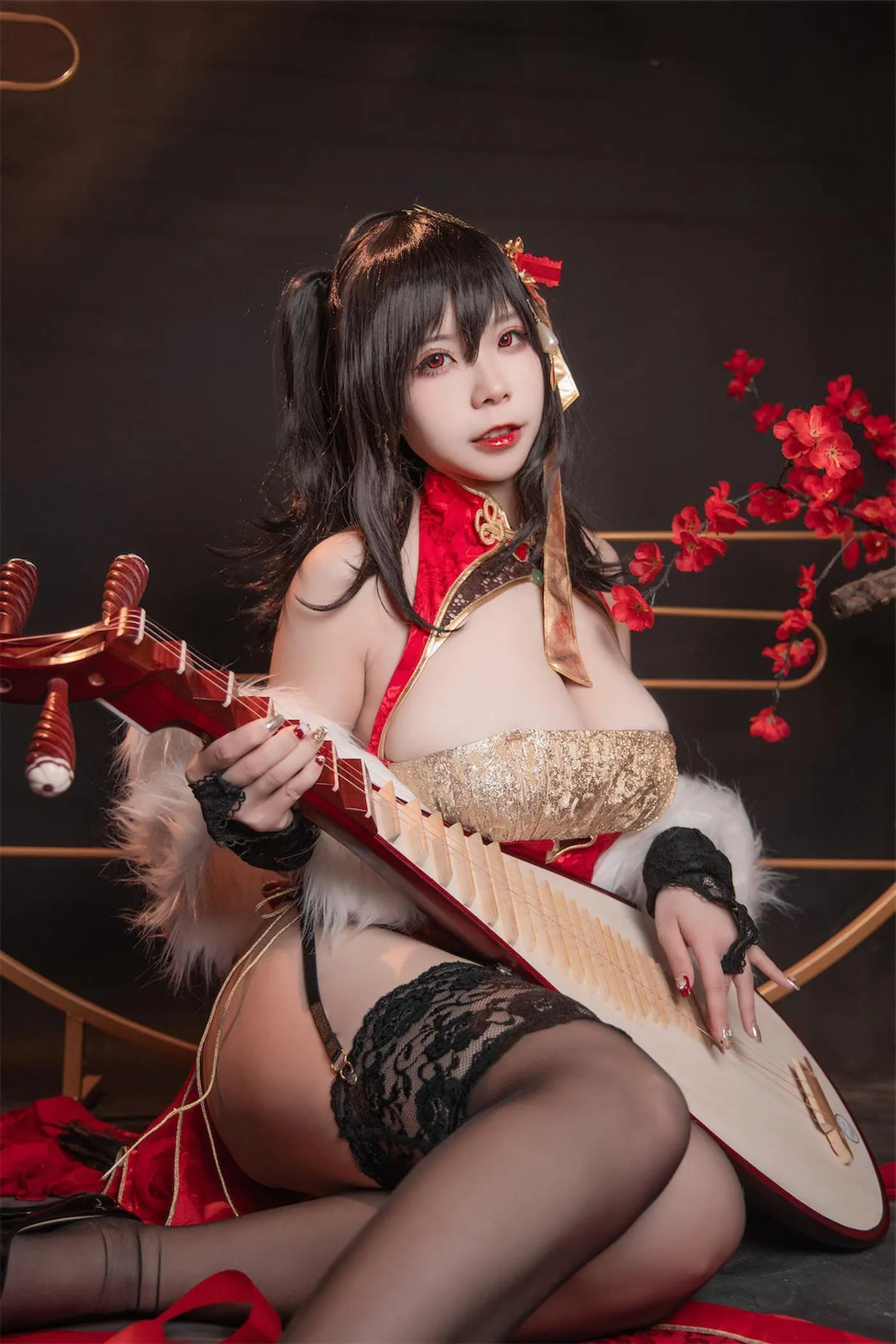 无颜小天使wy – NO.16 碧蓝航线 大凤红旗袍 [58P]插图2