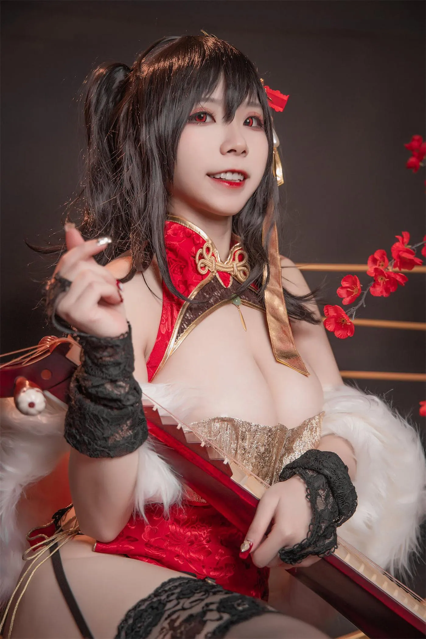 无颜小天使wy – NO.16 碧蓝航线 大凤红旗袍 [58P]插图3