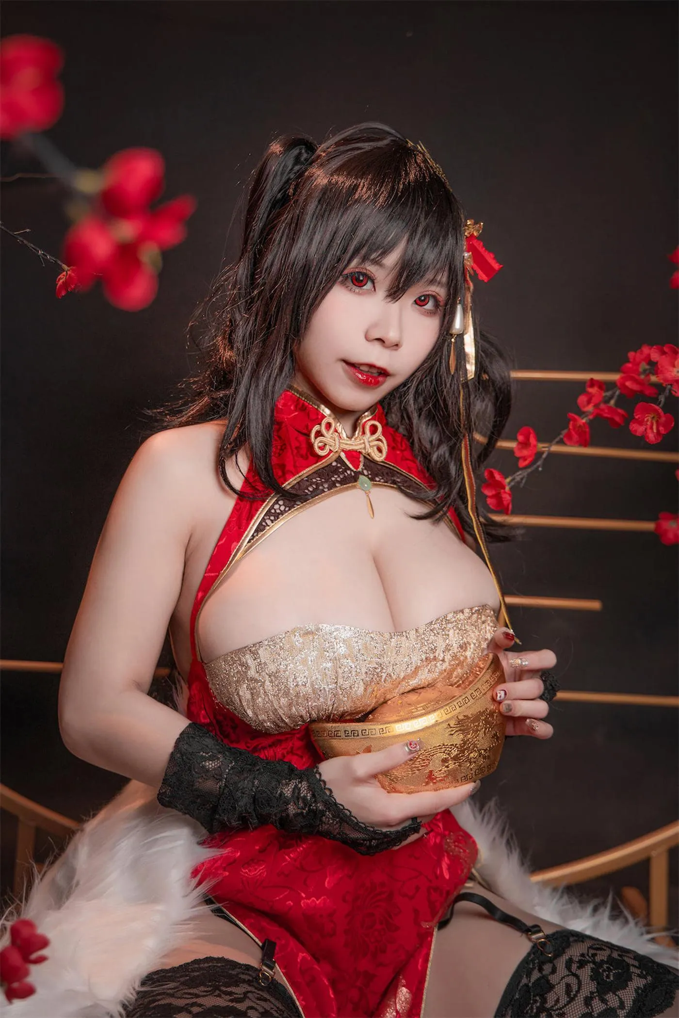 无颜小天使wy – NO.16 碧蓝航线 大凤红旗袍 [58P]插图7