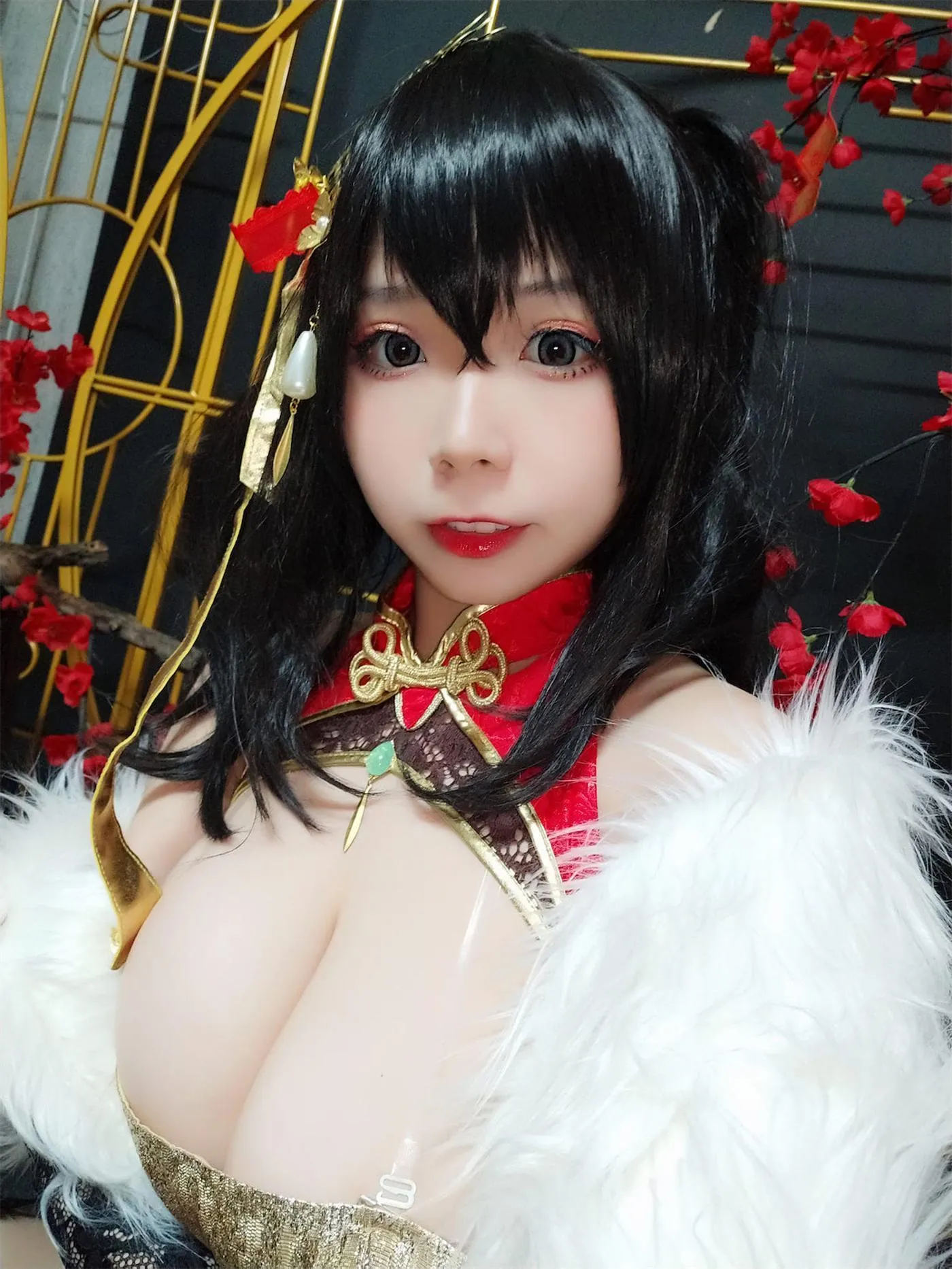 无颜小天使wy – NO.16 碧蓝航线 大凤红旗袍 [58P]插图5