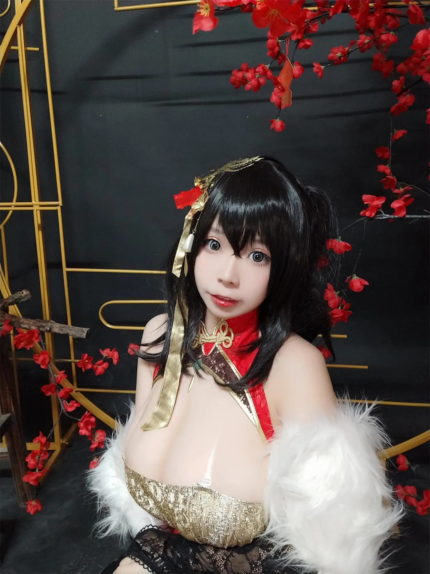 无颜小天使wy – NO.16 碧蓝航线 大凤红旗袍 [58P]插图