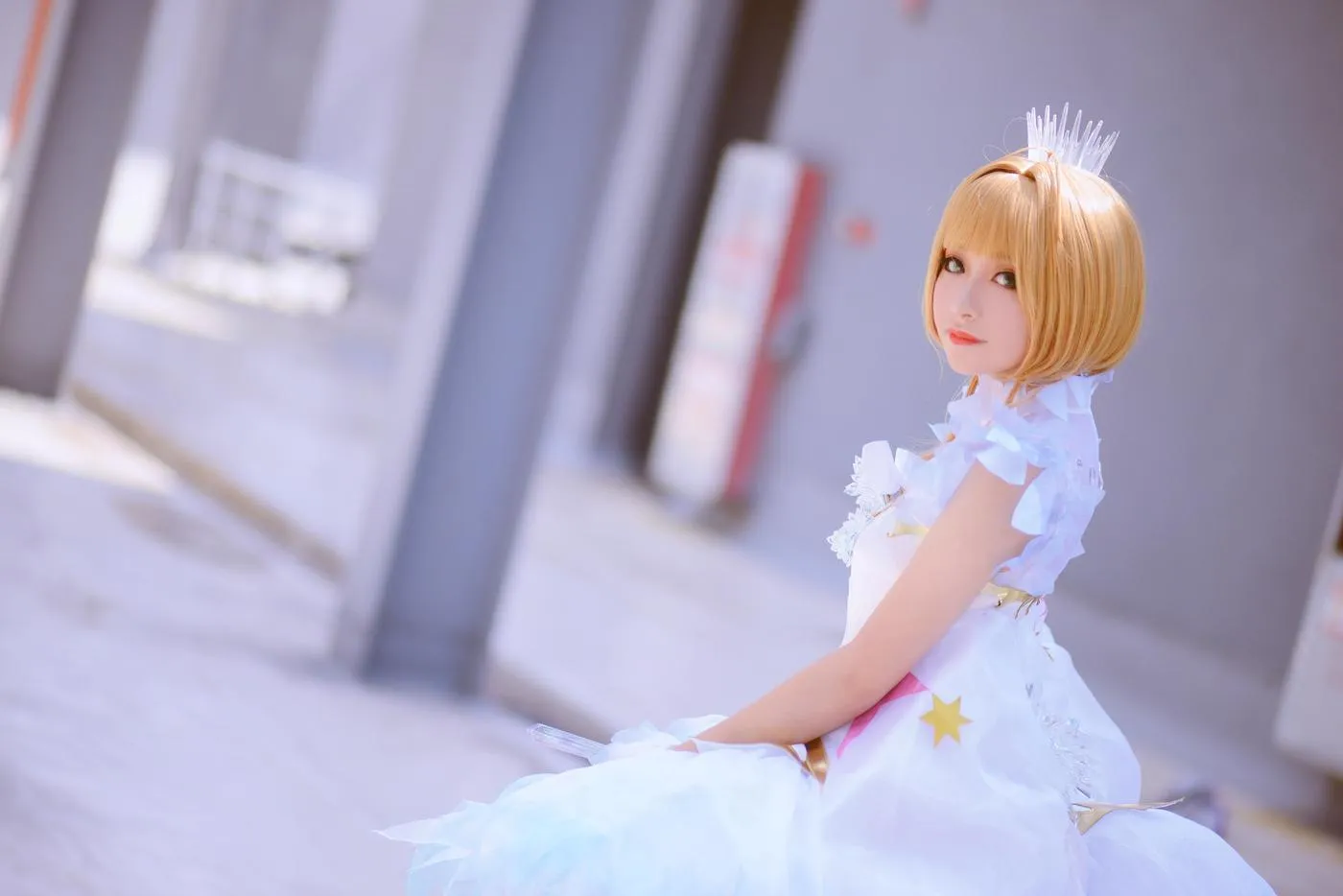 时雨-Jiu – NO.20 魔卡少女樱COS木之本樱萌妹正片 [10P]插图5