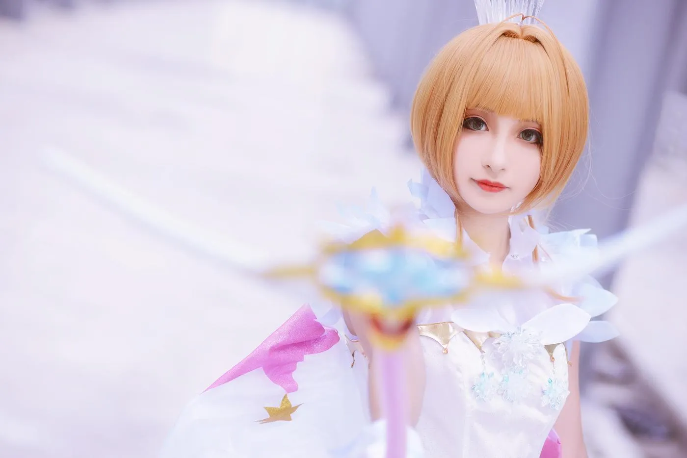 时雨-Jiu – NO.20 魔卡少女樱COS木之本樱萌妹正片 [10P]插图7