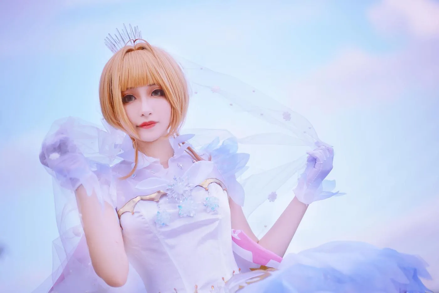 时雨-Jiu – NO.20 魔卡少女樱COS木之本樱萌妹正片 [10P]插图9