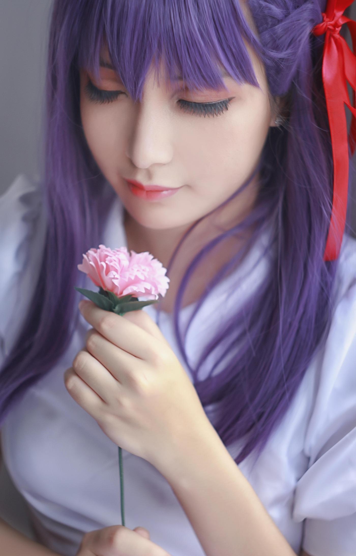 时雨-Jiu – NO.31 FATE STAY NIGHT COS间桐樱美少女 [9P]插图