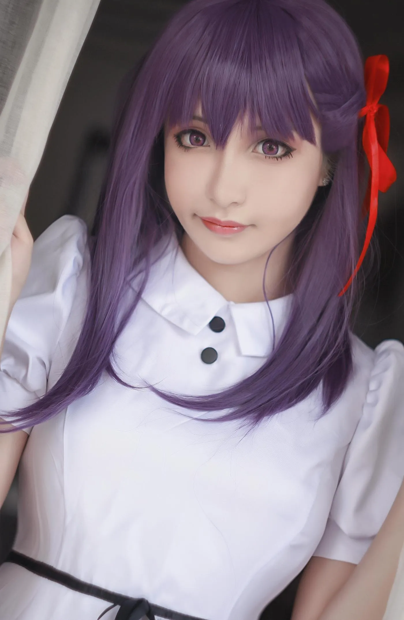 时雨-Jiu – NO.31 FATE STAY NIGHT COS间桐樱美少女 [9P]插图1