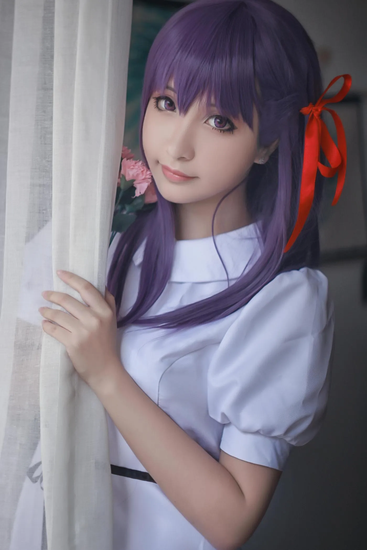 时雨-Jiu – NO.31 FATE STAY NIGHT COS间桐樱美少女 [9P]插图2