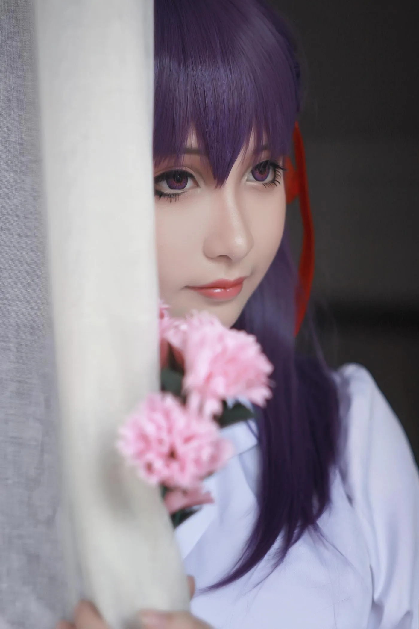 时雨-Jiu – NO.31 FATE STAY NIGHT COS间桐樱美少女 [9P]插图3