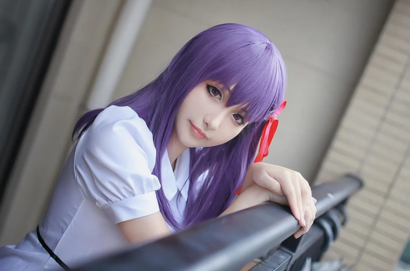 时雨-Jiu – NO.31 FATE STAY NIGHT COS间桐樱美少女 [9P]插图4