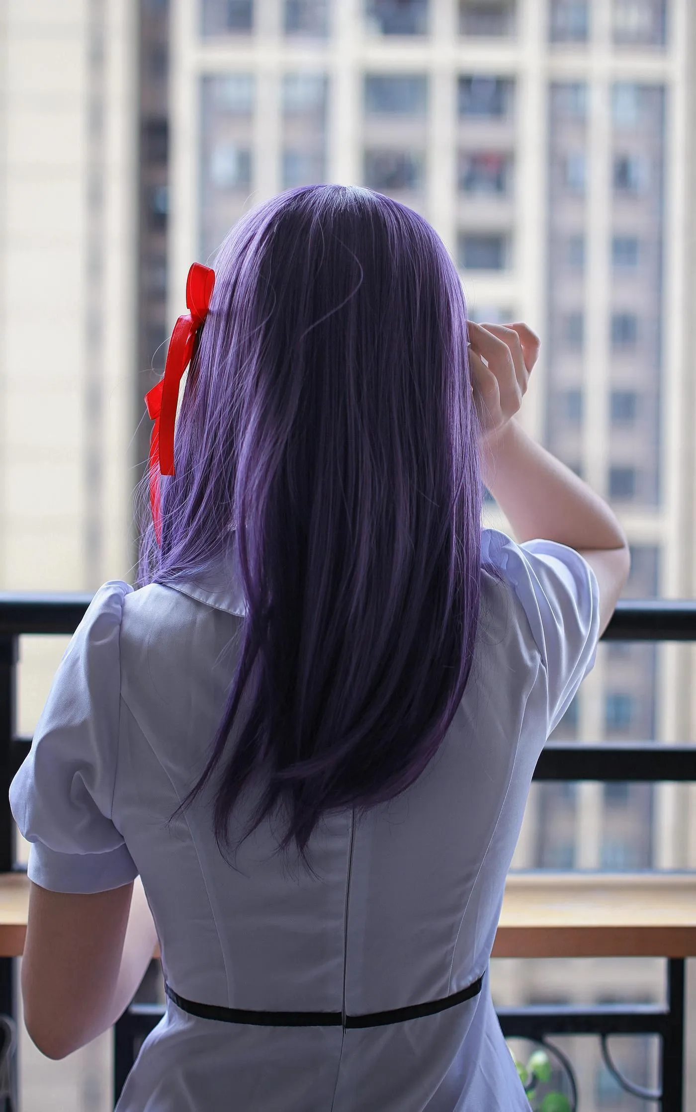 时雨-Jiu – NO.31 FATE STAY NIGHT COS间桐樱美少女 [9P]插图5