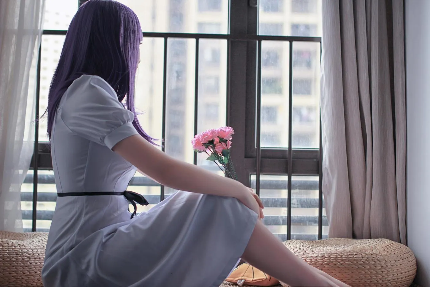 时雨-Jiu – NO.31 FATE STAY NIGHT COS间桐樱美少女 [9P]插图7