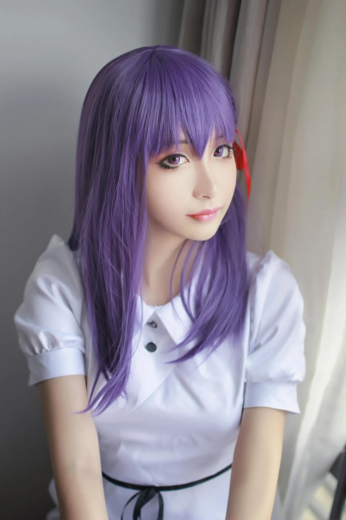 时雨-Jiu – NO.31 FATE STAY NIGHT COS间桐樱美少女 [9P]插图8