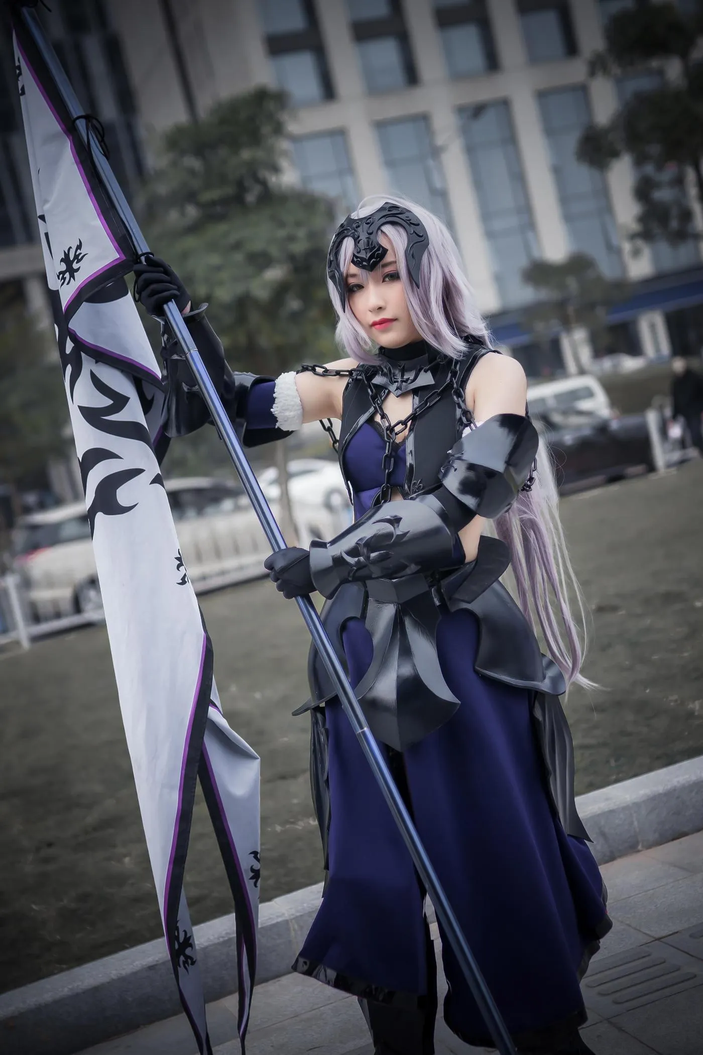 时雨-Jiu – NO.36 FATEGRAND ORDER COS贞德FATE御姐场照 [11P]插图6