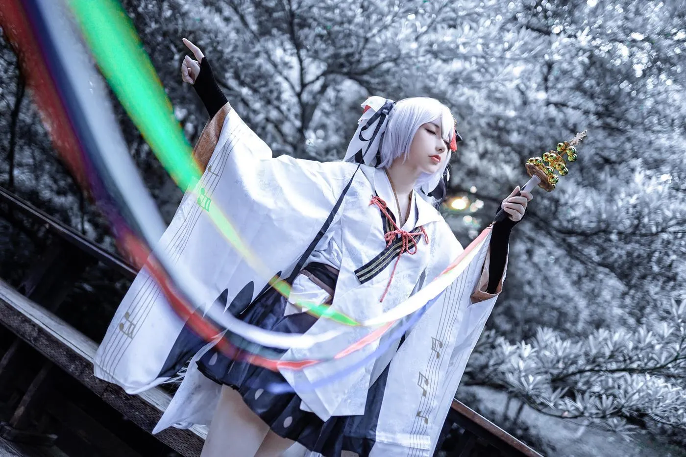 时雨-Jiu – NO.41 VOCALOID  COS正片初音未来雪MIKU [9P]插图5