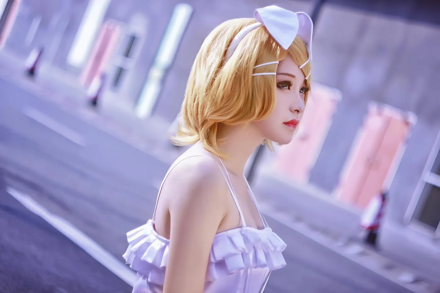 时雨-Jiu – NO.45 VOCALOID美少女镜音铃场照 [13P]插图5