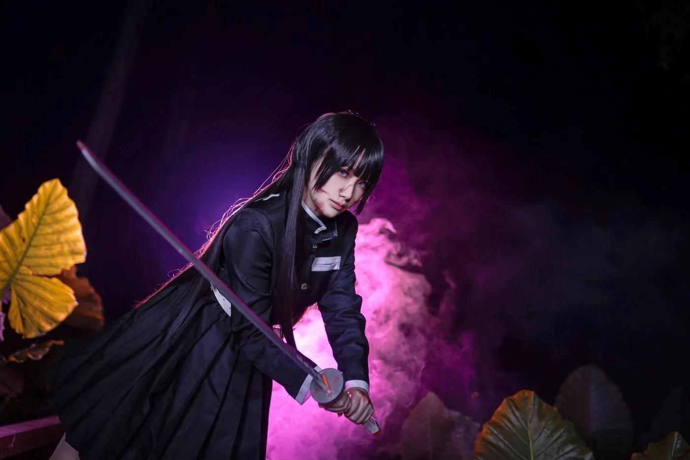 时雨-Jiu – NO.52 鬼灭之刃 COS COS栗花落香奈平萌妹 [30P]插图