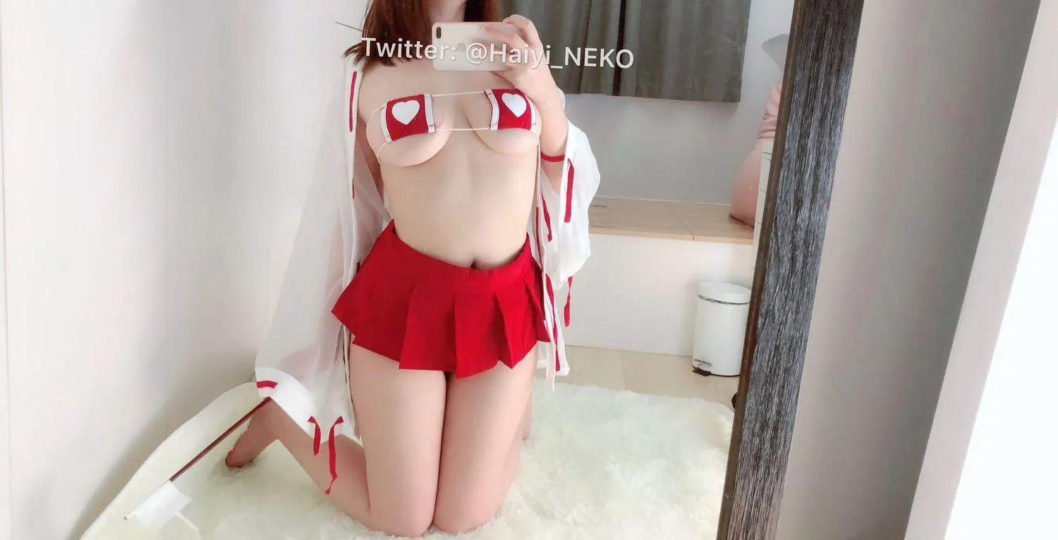 是一只废喵了 NO.005 爱发电时期17套合集-巫女 [19P]插图