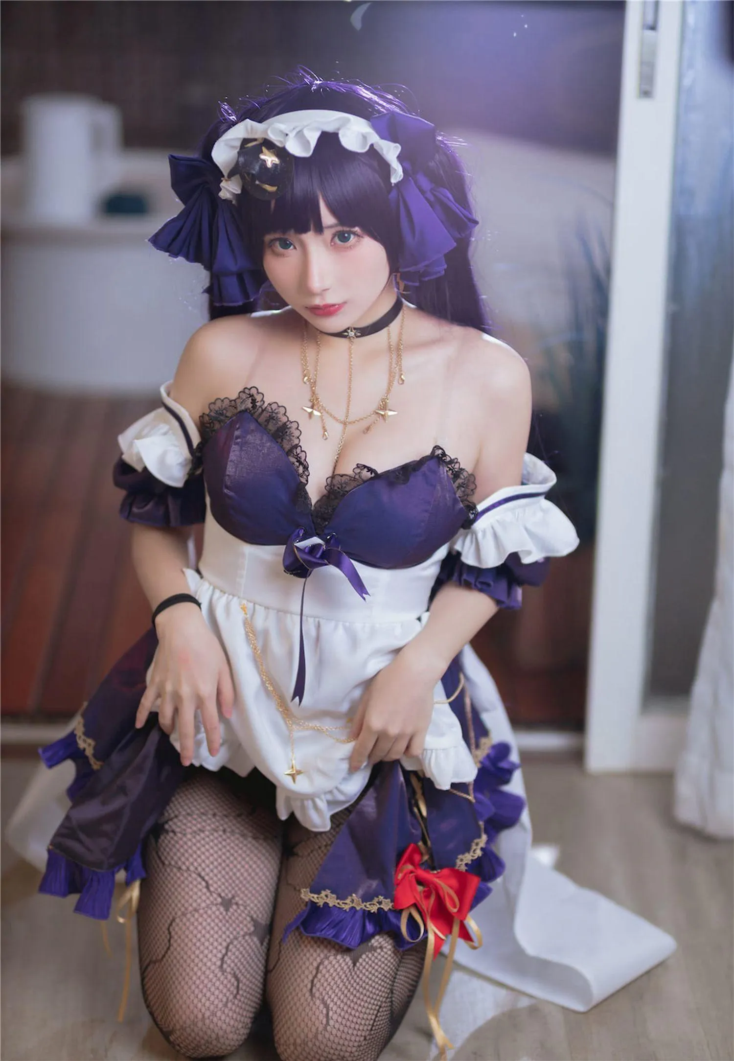 是三不是世w – NO.09 原神莫娜女仆 [55P]插图1
