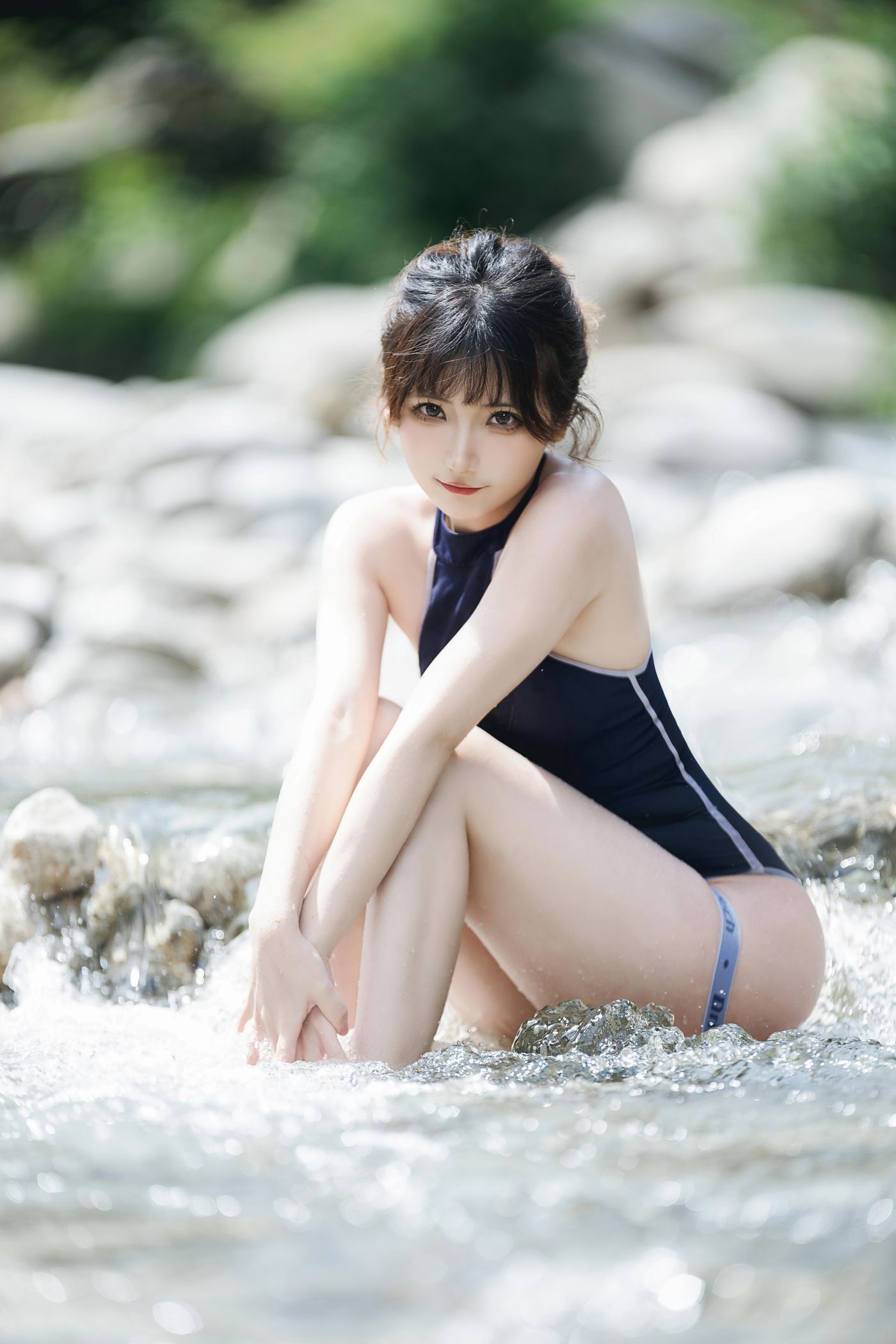 是三不是世w – NO.14 小溪竞泳 [47P]插图6