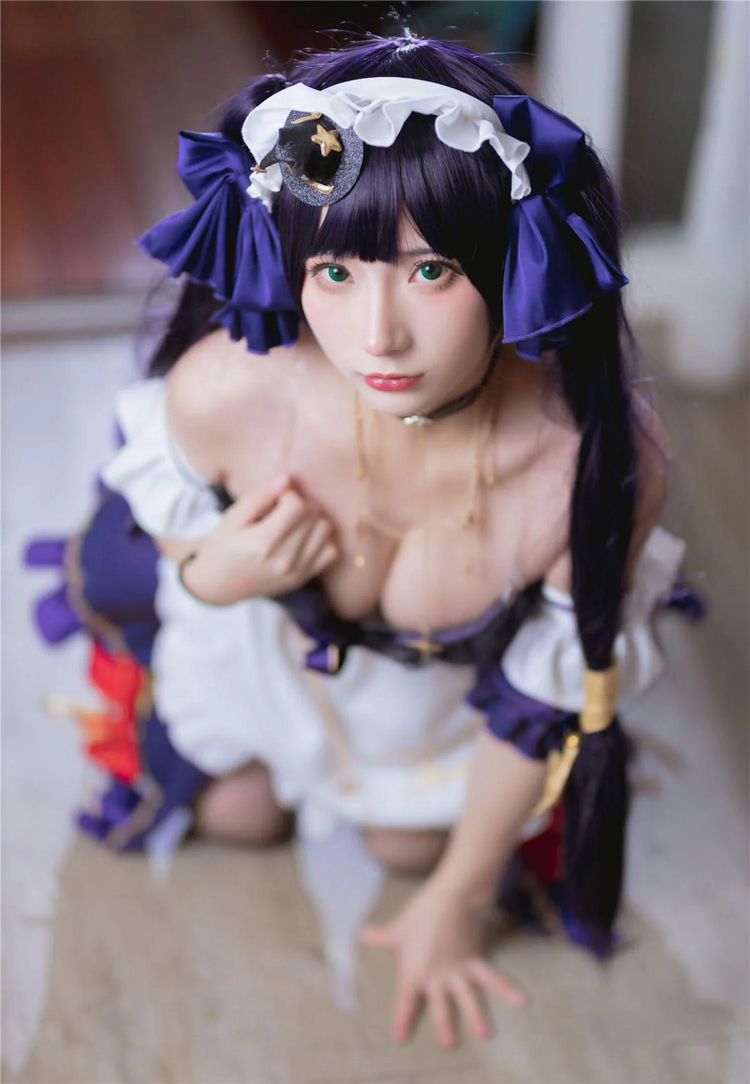 是三不是世w NO.008 原神 莫娜女仆 [55P]插图4