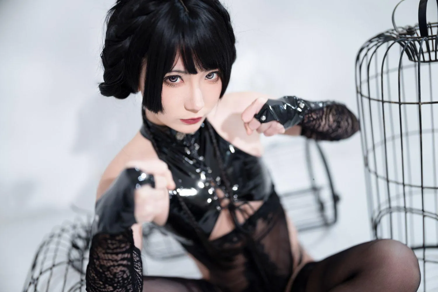 是三不是世w NO.010 功夫旗袍 [18P]插图5