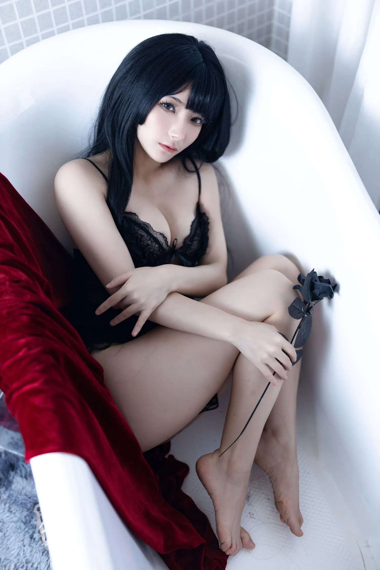 是三不是世w NO.011 黑玫瑰 [40P]插图5