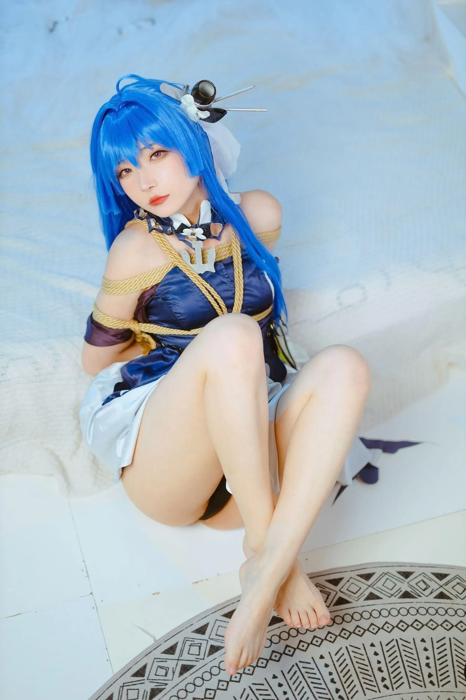 是三不是世w NO.019 Nikke胜利女神· 海伦娜捆绑 [58P]插图5