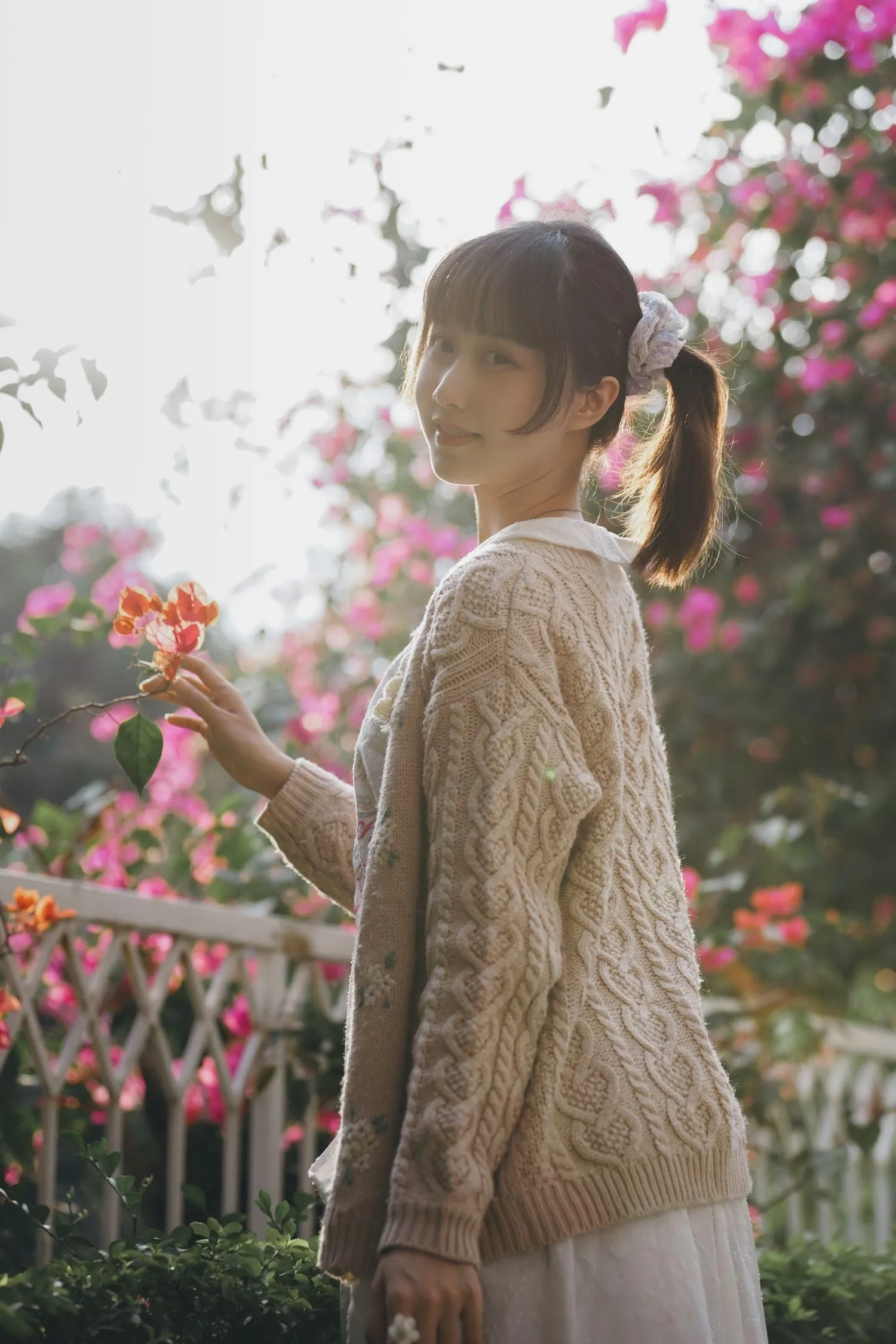 木绵绵OwO – NO.84 花与少女 [29P]插图