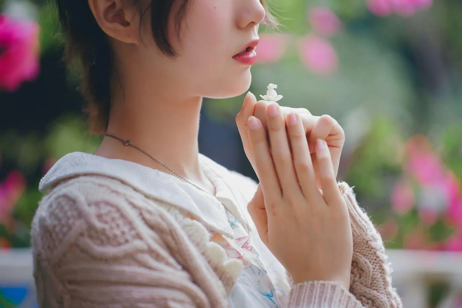 木绵绵OwO – NO.84 花与少女 [29P]插图1
