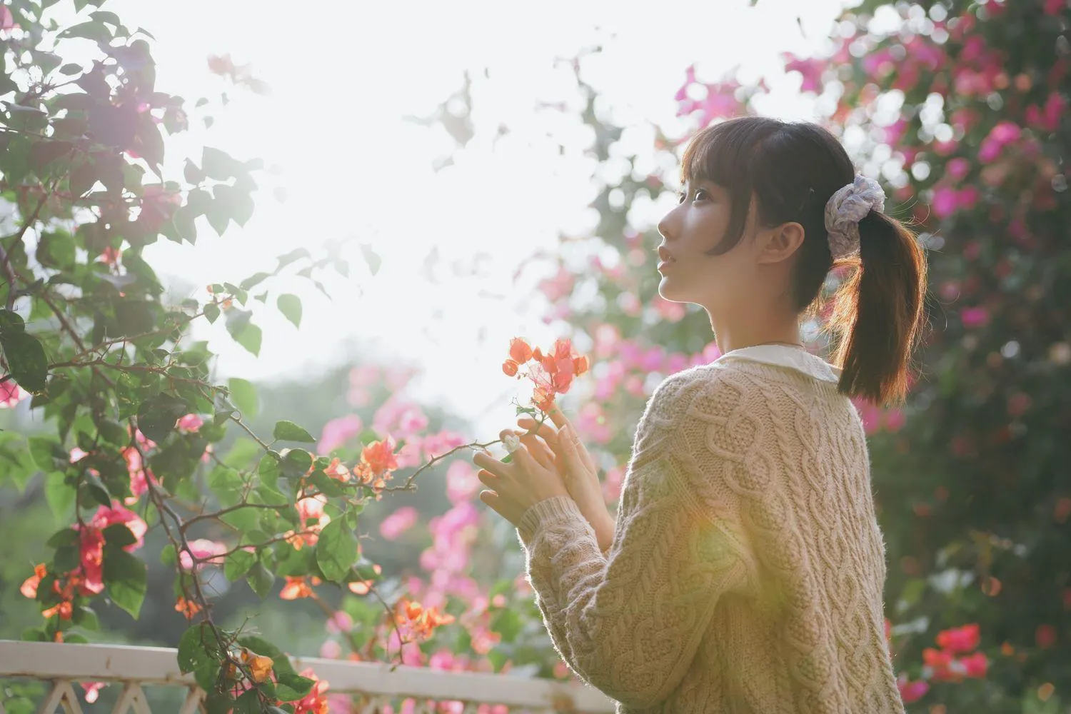 木绵绵OwO – NO.84 花与少女 [29P]插图2