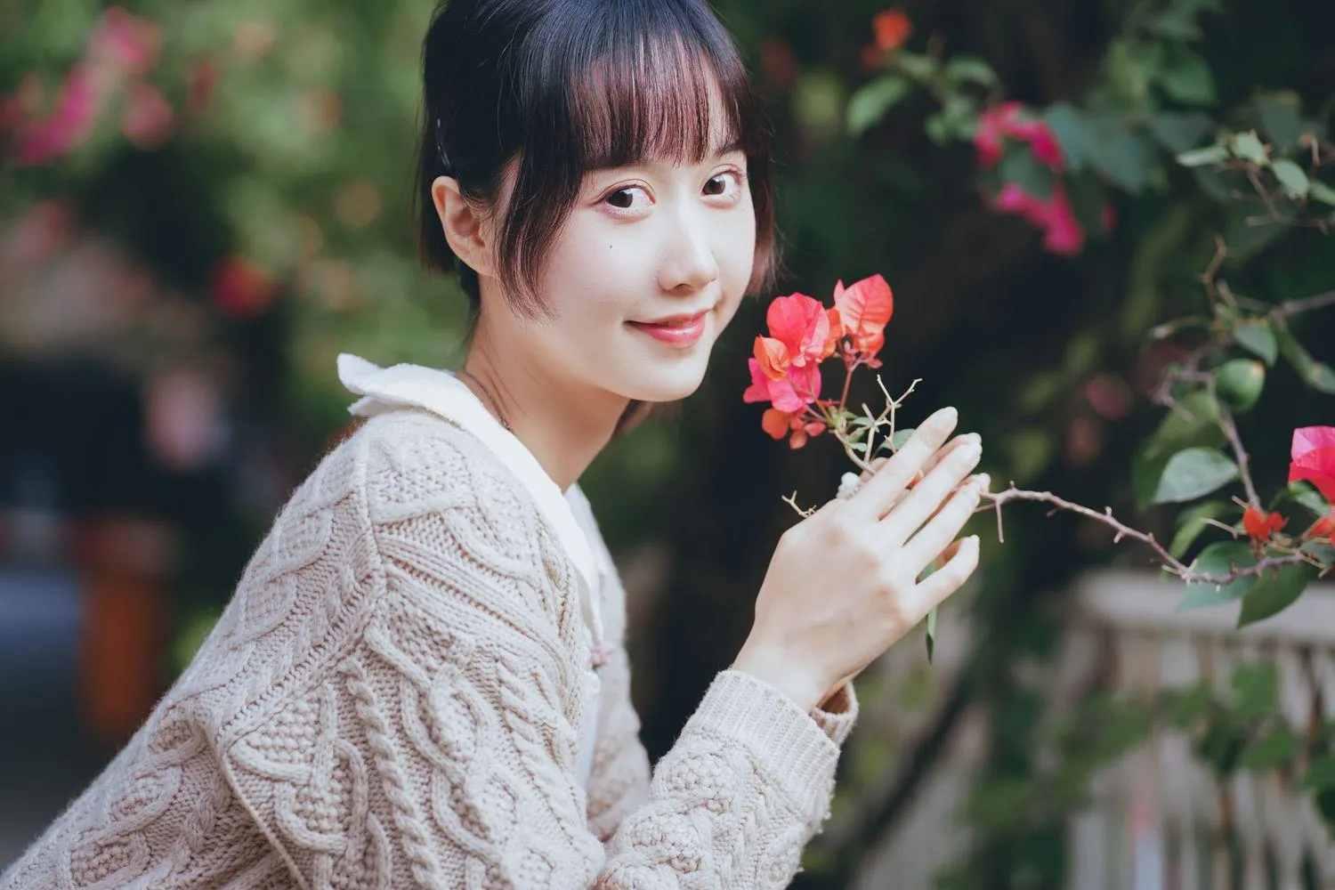 木绵绵OwO – NO.84 花与少女 [29P]插图7