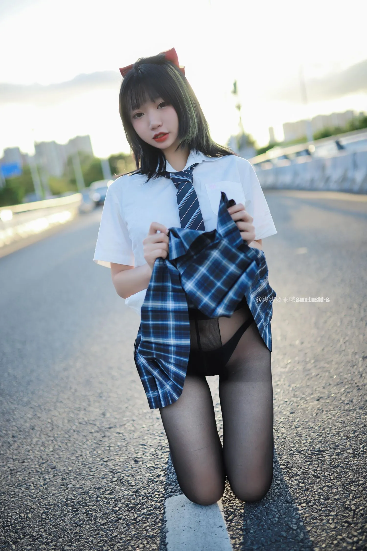 柒柒要乖哦 NO.002 午后JK [34P]插图1