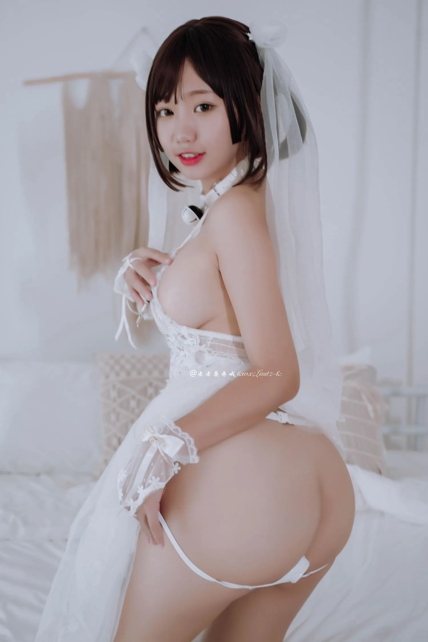 柒柒要乖哦 NO.009 婚纱 [53P]插图7
