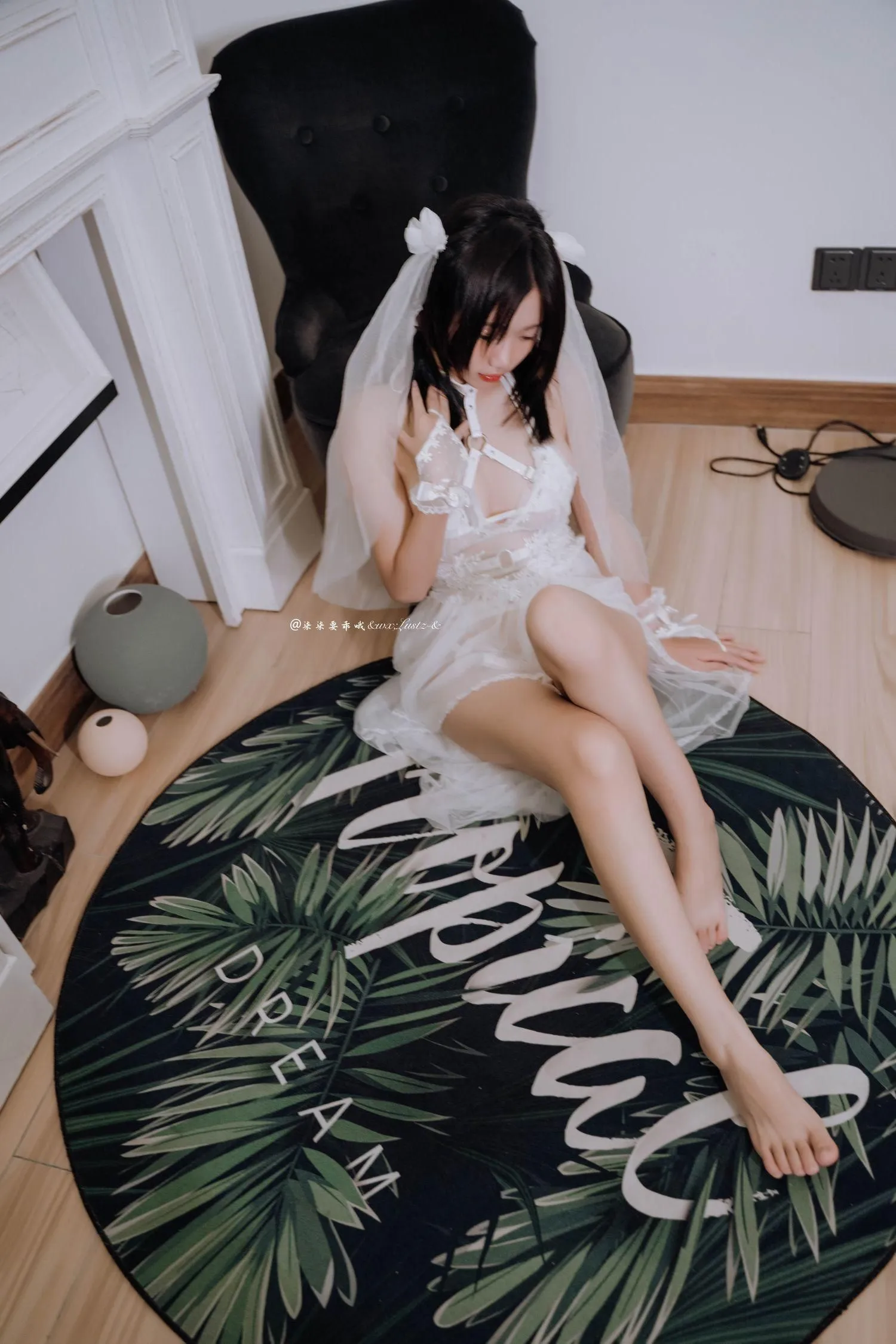柒柒要乖哦 NO.009 婚纱 [53P]插图3