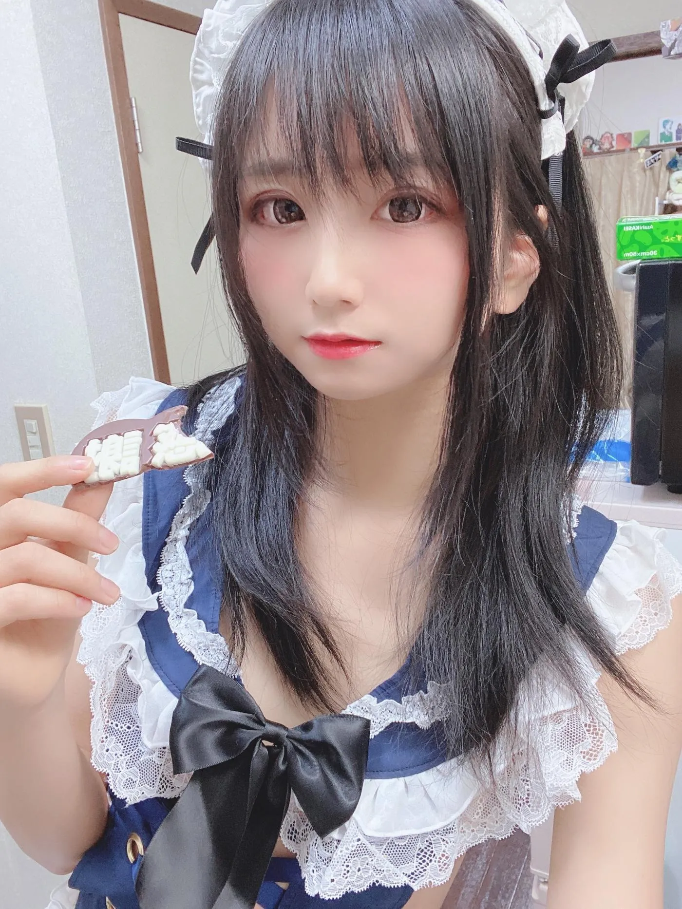 柳丸 – NO.02 [Fantia] 2021年03月写真合集(7期)-2021-03-05 会員限定配信のお知らせとチョコ食べ柳丸（前編） [10P]插图6